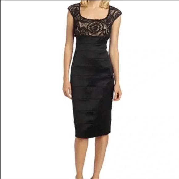 Tadashi shoji lace midi dress - Picture 1 of 10